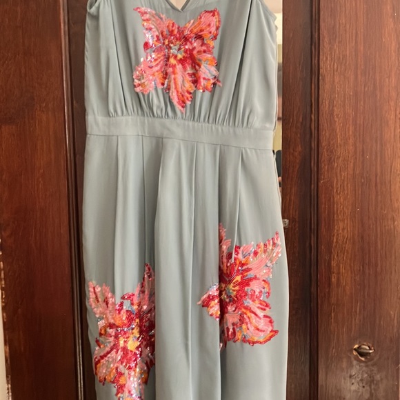 Glimmering Magnolia Dress - Anthropologie - Size 0 - Picture 5 of 7